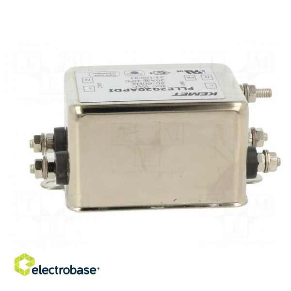 Filter: anti-interference | 300VAC | 20A | Leads: screw M4 | 300VDC фото 7