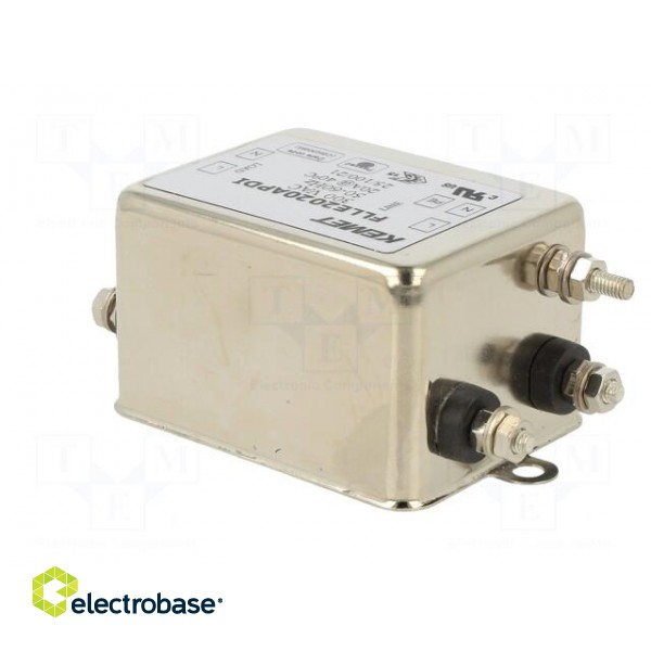 Filter: anti-interference | 300VAC | 20A | Leads: screw M4 | 300VDC image 8
