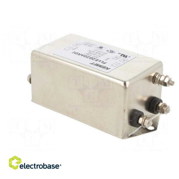 Filter: anti-interference | 300VAC | 20A | Leads: screw M4 | 300VDC image 8