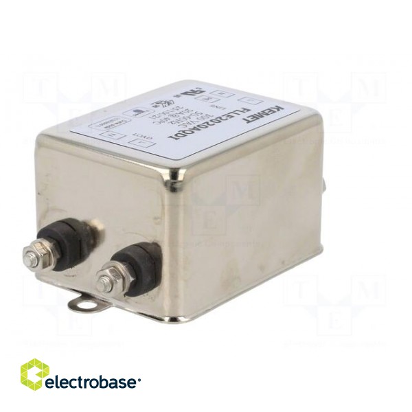 Filter: anti-interference | 300VAC | 20A | Leads: screw M4 | 300VDC фото 5