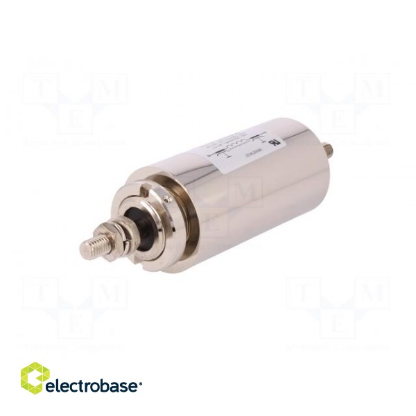 Filter: anti-interference | 440VAC | 2x1uF | 200A | Leads: M10 screws image 2