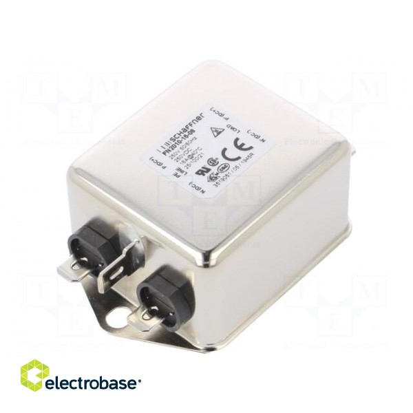 Filter: anti-interference | one-phase | 250VAC | Cx: 100nF | Cy: 4.7nF image 1