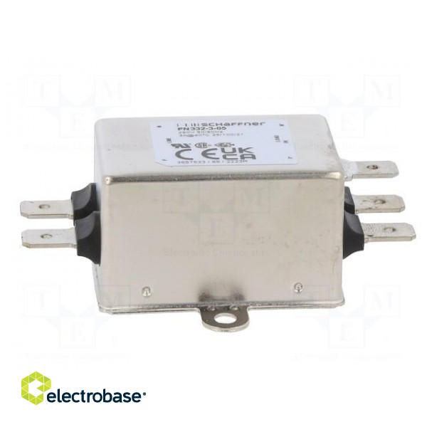 Filter: anti-interference | single-phase | 250VAC | Cx: 15nF | screw image 3