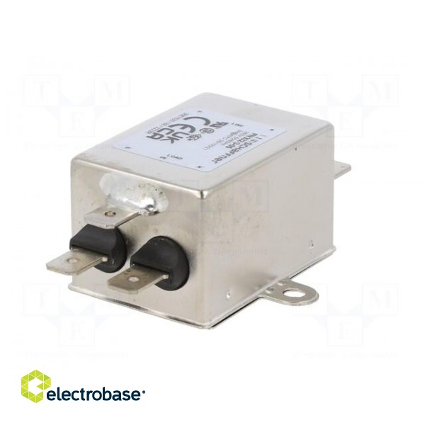 Filter: anti-interference | single-phase | 250VAC | Cx: 15nF | screw image 6