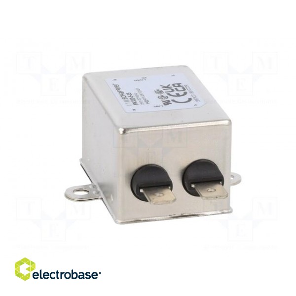 Filter: anti-interference | single-phase | 250VAC | Cx: 15nF | screw image 9
