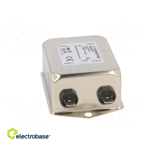 Filter: anti-interference | single-phase | 250VAC | Cx: 1uF | Cy: 10nF image 5