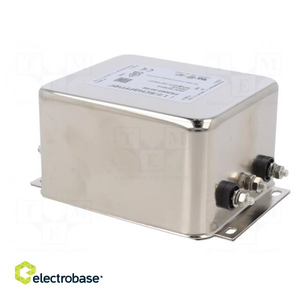 Filter: anti-interference | single-phase | 250VAC | Cx: 1uF | Cy: 10nF фото 8