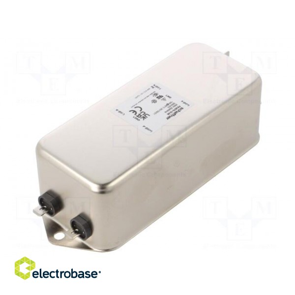 Filter: anti-interference | single-phase | 250VAC | Cx: 1uF | Cy: 4.7nF image 2