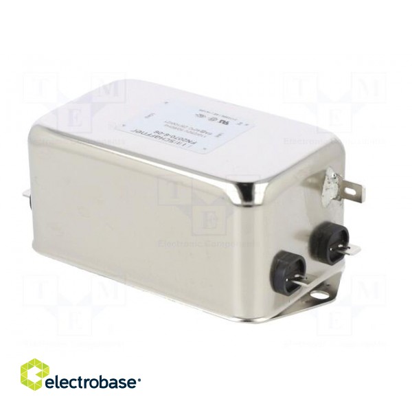 Filter: anti-interference | single-phase | 250VAC | Cx: 1uF | Cy: 4.7nF image 8