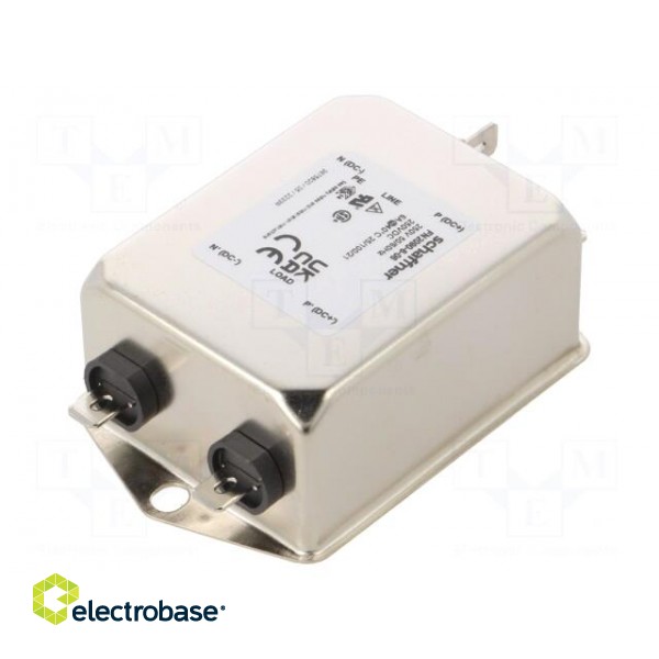 Filter: anti-interference | single-phase | 250VAC | Cx: 470nF | 330kΩ image 2