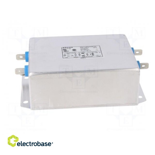 Filter: anti-interference | single-phase | 250VAC | Ioper.max: 20A фото 3