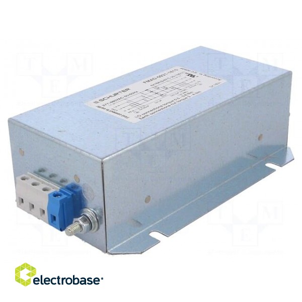 Filter: anti-interference | three-phase | 480VAC | screw | 16A image 1