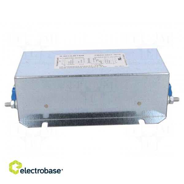 Filter: anti-interference | three-phase | 480VAC | screw | 16A image 3