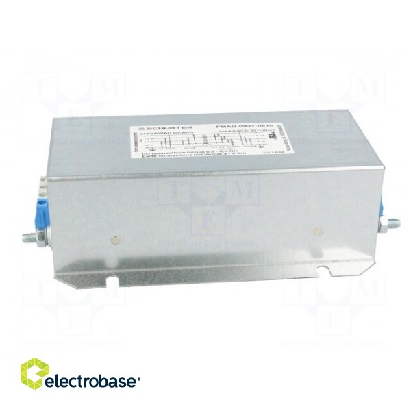 Filter: anti-interference | three-phase | 480VAC | screw | 8A | Poles: 1 image 3