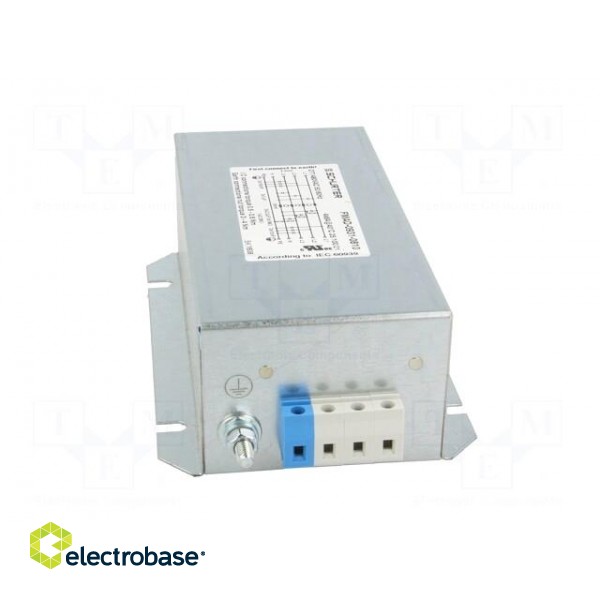 Filter: anti-interference | three-phase | 480VAC | screw | 8A | Poles: 1 image 5