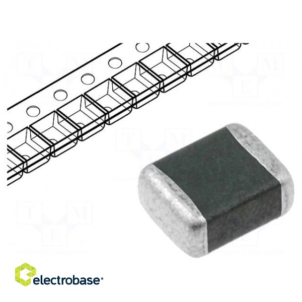 Varistor: metal-oxide | SMD | 1210 | 40VAC | 56VDC | 2.3J | 250A | 10mW