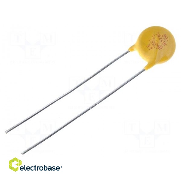 Varistor: metal-oxide | THT | 150VAC | 200VDC | 240V | ±10% | 1.2kA | 16.8J