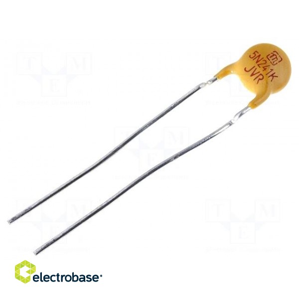 Varistor: metal-oxide | THT | 150VAC | 200VDC | 240V | ±10% | 100A | 8.4J