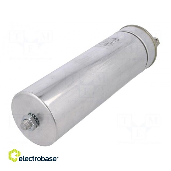 Capacitor: polypropylene | Body dim: Ø75x247mm | 100uF | ±10% | 60A фото 1