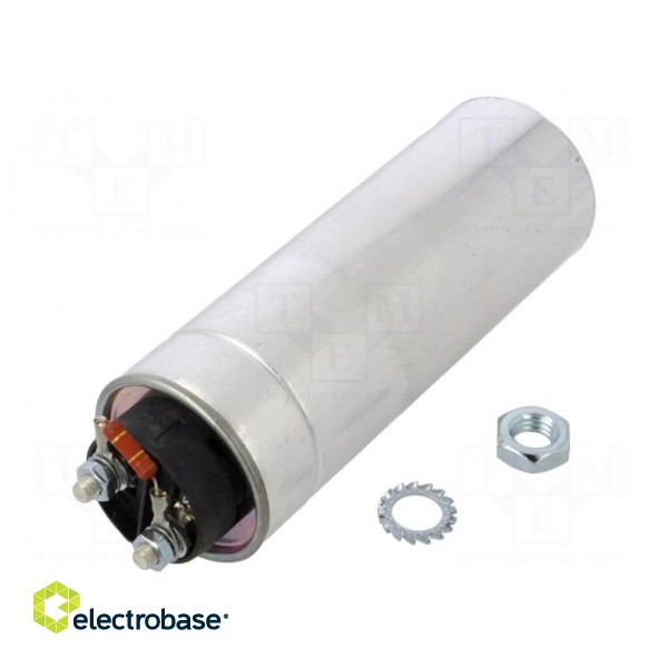 Capacitor: polypropylene | one phase | 30uF | ±5% | 940VDC | 55x150mm фото 2