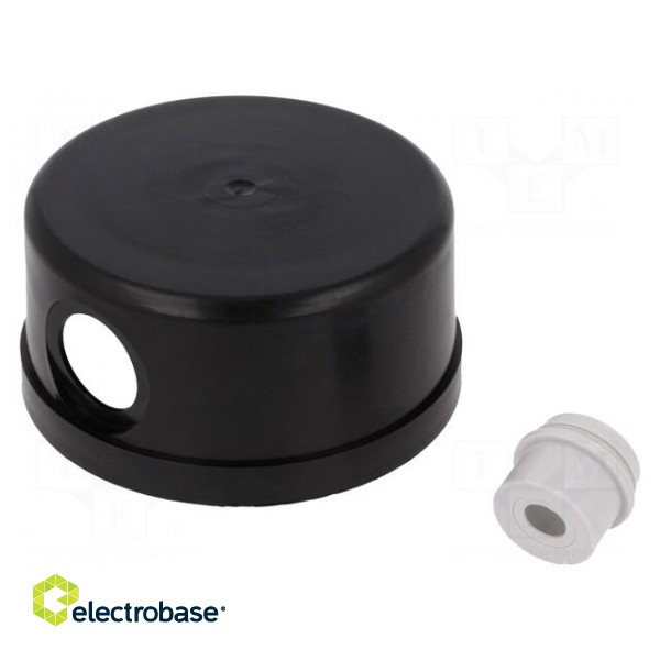 Protective cap | capacitors 275 series | Ø116mm paveikslėlis 1