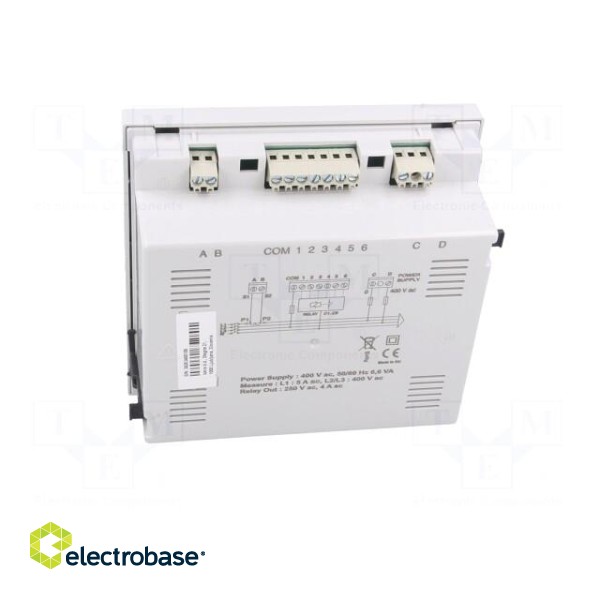 Module: power regulator | OUT: 6 | 480VAC | -20÷60°C | 144x144x62mm | 5A image 5