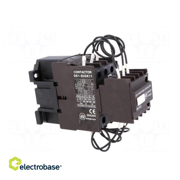 Contactor: 3-pole | for DIN rail mounting | Uoper: 240VAC,440VAC image 8