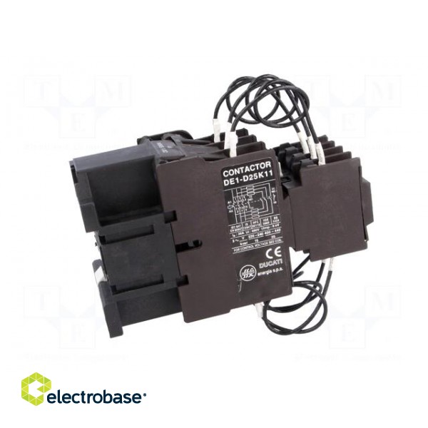 Contactor: 3-pole | for DIN rail mounting | Uoper: 240VAC,440VAC image 7