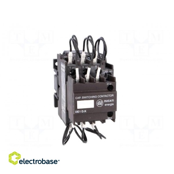 Contactor: 3-pole | Mounting: DIN | Application: for capacitors image 9