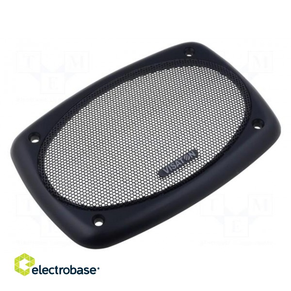 Loudspeaker grille | 114x166x17mm | Application: VS-FR9.15