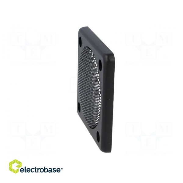Loudspeaker grille | 73x73x7mm | Mat: ABS фото 3