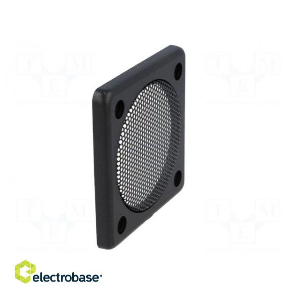 Loudspeaker grille | 73x73x7mm | Mat: ABS фото 8