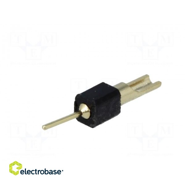 Adapter | pin strips | PIN: 1 | straight | 2.54mm | THT,soldering | 1x1 paveikslėlis 2