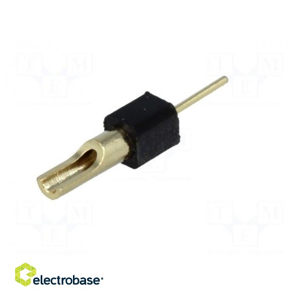 Adapter | pin strips | PIN: 1 | straight | 2.54mm | THT,soldering | 1x1 paveikslėlis 6