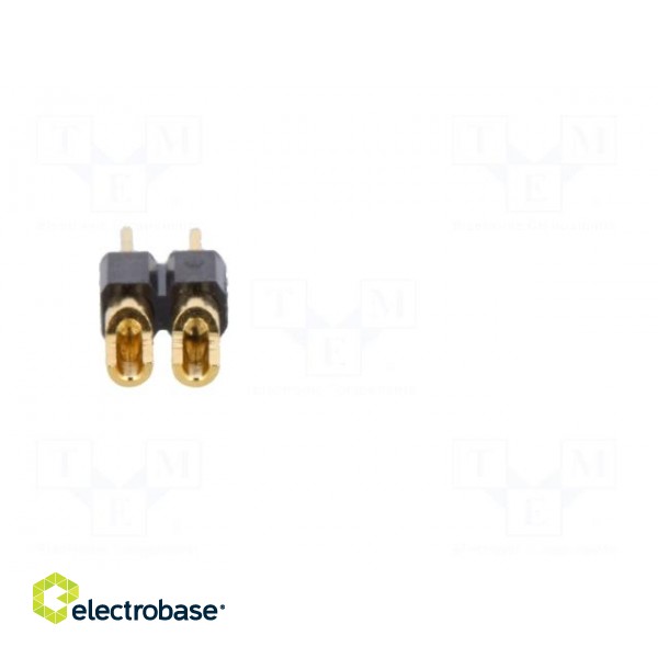 Adapter | pin strips | PIN: 2 | straight | 2.54mm | THT,soldering | 1x2 paveikslėlis 5