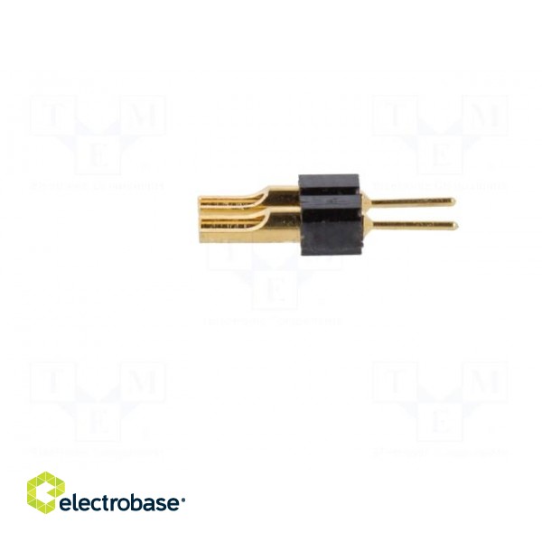 Adapter | pin strips | PIN: 2 | straight | 2.54mm | THT,soldering | 1x2 paveikslėlis 7