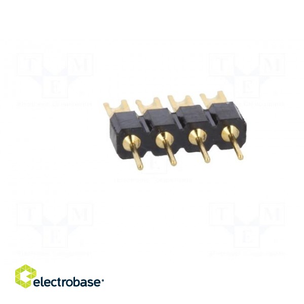 Adapter | pin strips | PIN: 4 | straight | 2.54mm | THT,soldering | 1x4 image 9