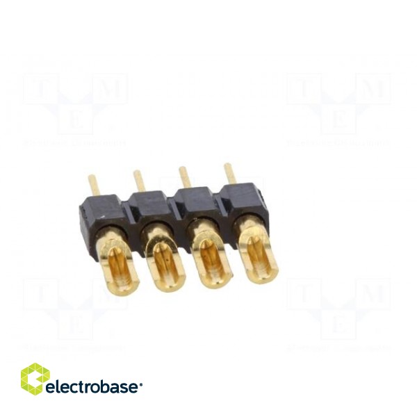 Adapter | pin strips | PIN: 4 | straight | 2.54mm | THT,soldering | 1x4 image 5