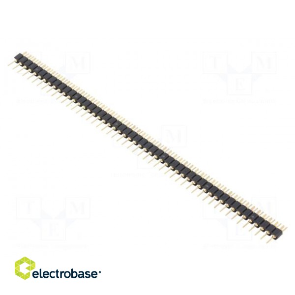 Adapter | pin strips | PIN: 50 | straight | 2.54mm | soldering,THT | 1x50
