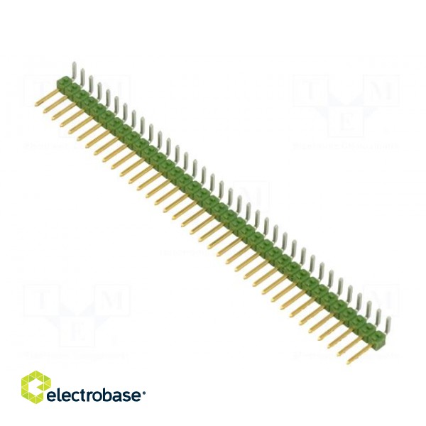 Pin header | pin strips | AMPMODU MOD II | male | PIN: 36 | angled 90°