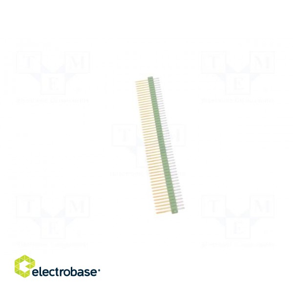 Pin header | pin strips | male | PIN: 50 | straight | 2.54mm | THT | 1x50 фото 3