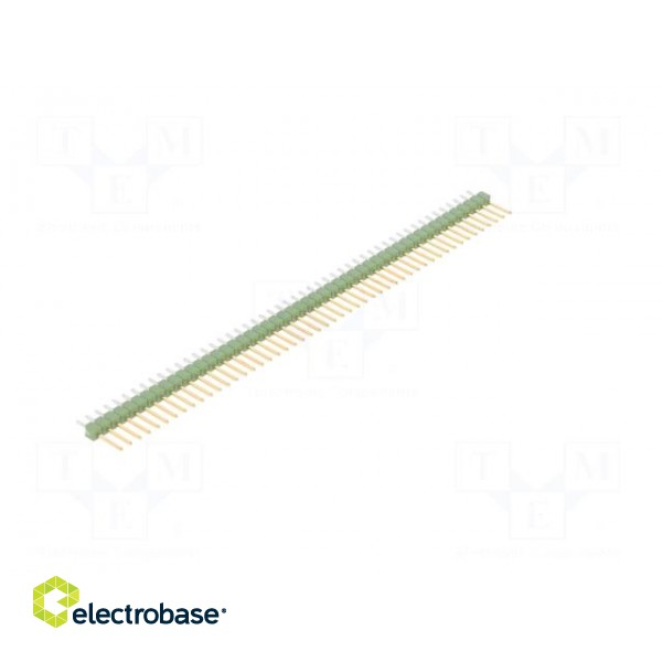 Pin header | pin strips | male | PIN: 50 | straight | 2.54mm | THT | 1x50 image 8