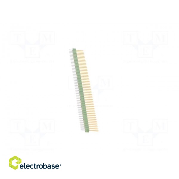 Pin header | pin strips | male | PIN: 50 | straight | 2.54mm | THT | 1x50 фото 7