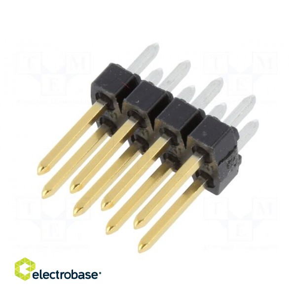 Pin header | pin strips | C-Grid III | male | PIN: 8 | straight | 2.54mm