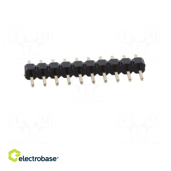 Pin header | pin strips | male | PIN: 10 | straight | 2mm | THT | 1x10 image 9