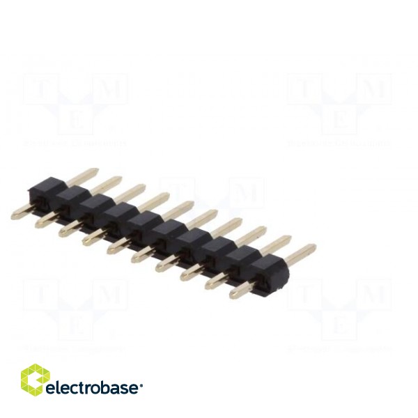 Pin header | pin strips | male | PIN: 10 | straight | 2mm | THT | 1x10 image 6