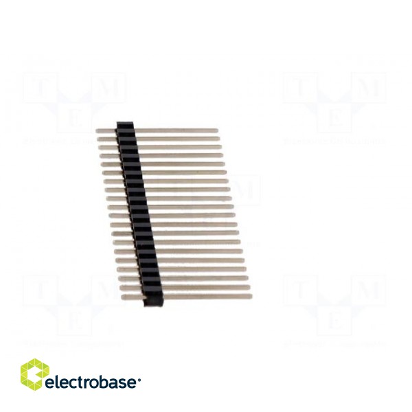 Pin header | pin strips | male | PIN: 20 | straight | 2.54mm | THT | 1x20 фото 7