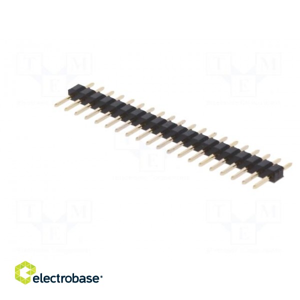 Pin header | pin strips | male | PIN: 20 | straight | 2mm | THT | 1x20 image 2
