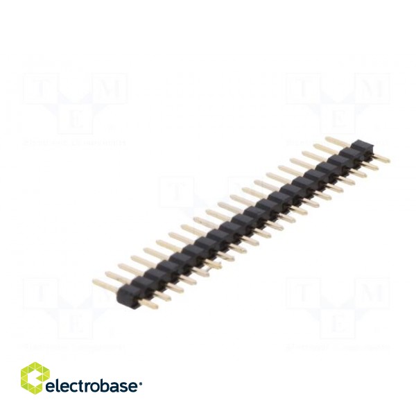 Pin header | pin strips | male | PIN: 20 | straight | 2mm | THT | 1x20 image 4