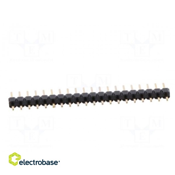 Pin header | pin strips | male | PIN: 20 | straight | 2mm | THT | 1x20 image 5